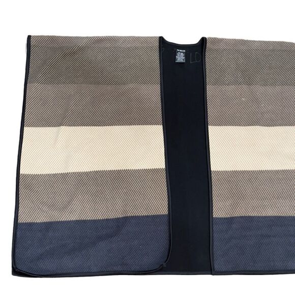 Ike Behar Fleece Colorblock Fashion Wrap One Size - Picture 9 of 13